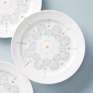 Anthropologie Biba Dessert Plates, Set of 4